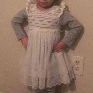 Maeli rose lace dress